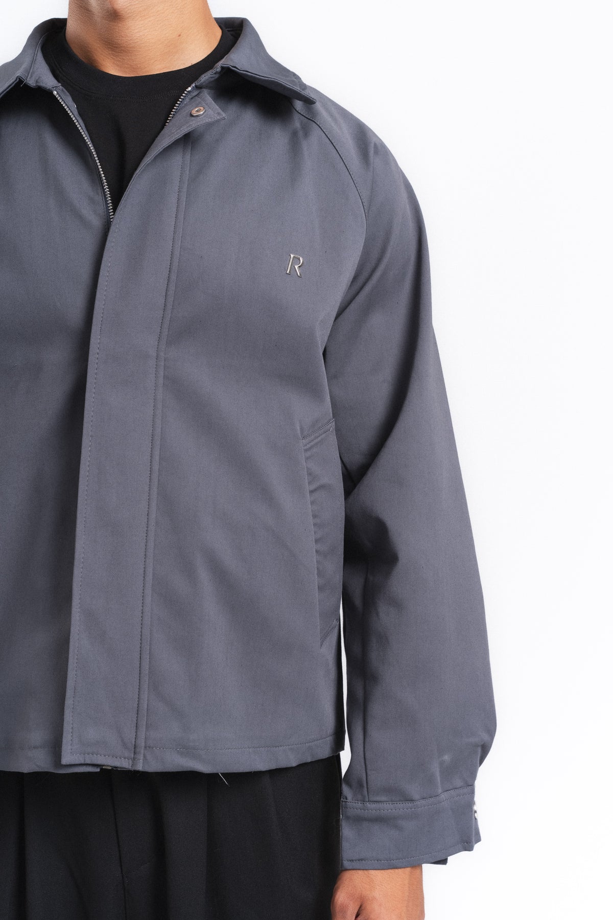 Forma Minimal Gabardin Ceket Antrasit