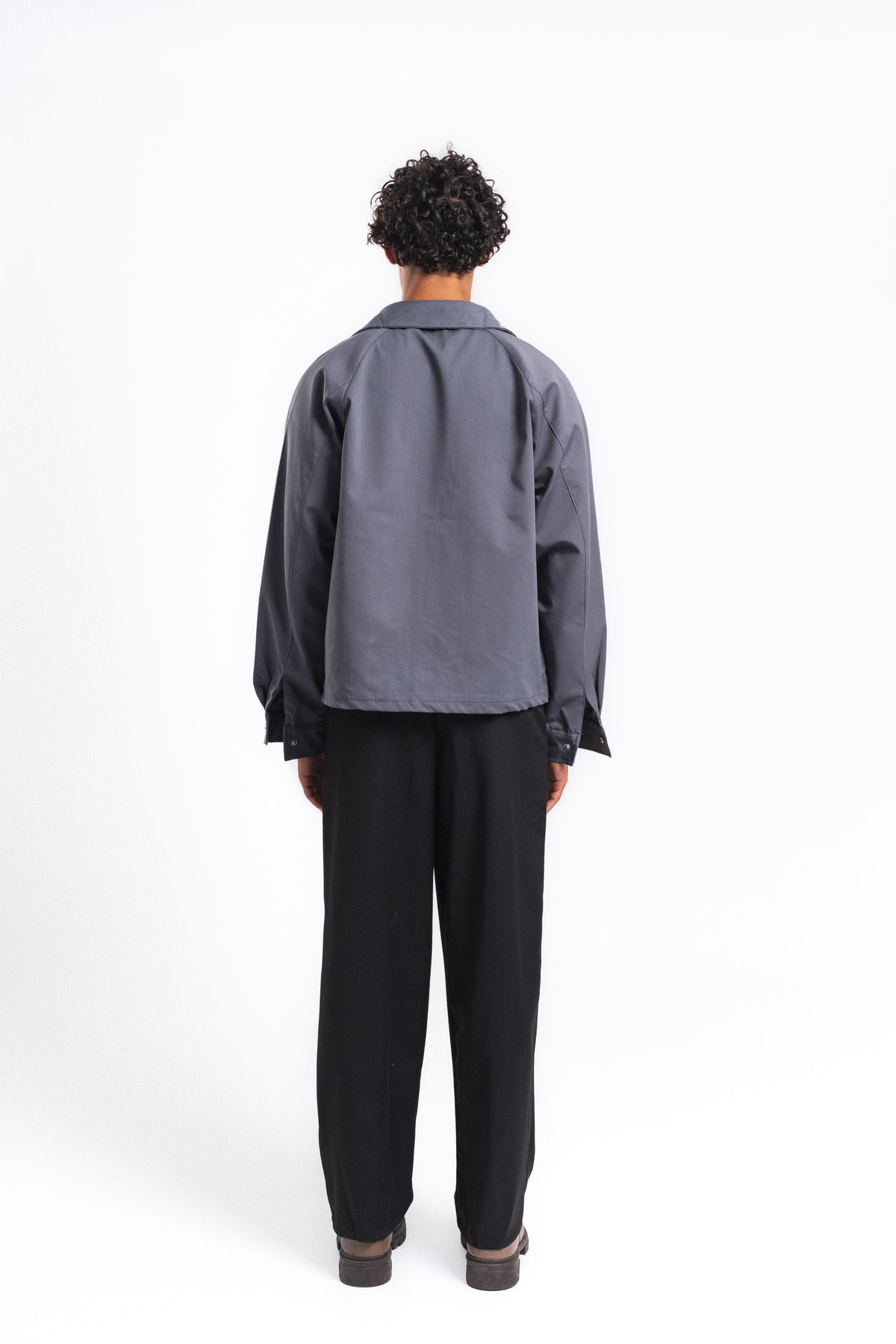 Forma Minimal Gabardin Ceket Antrasit