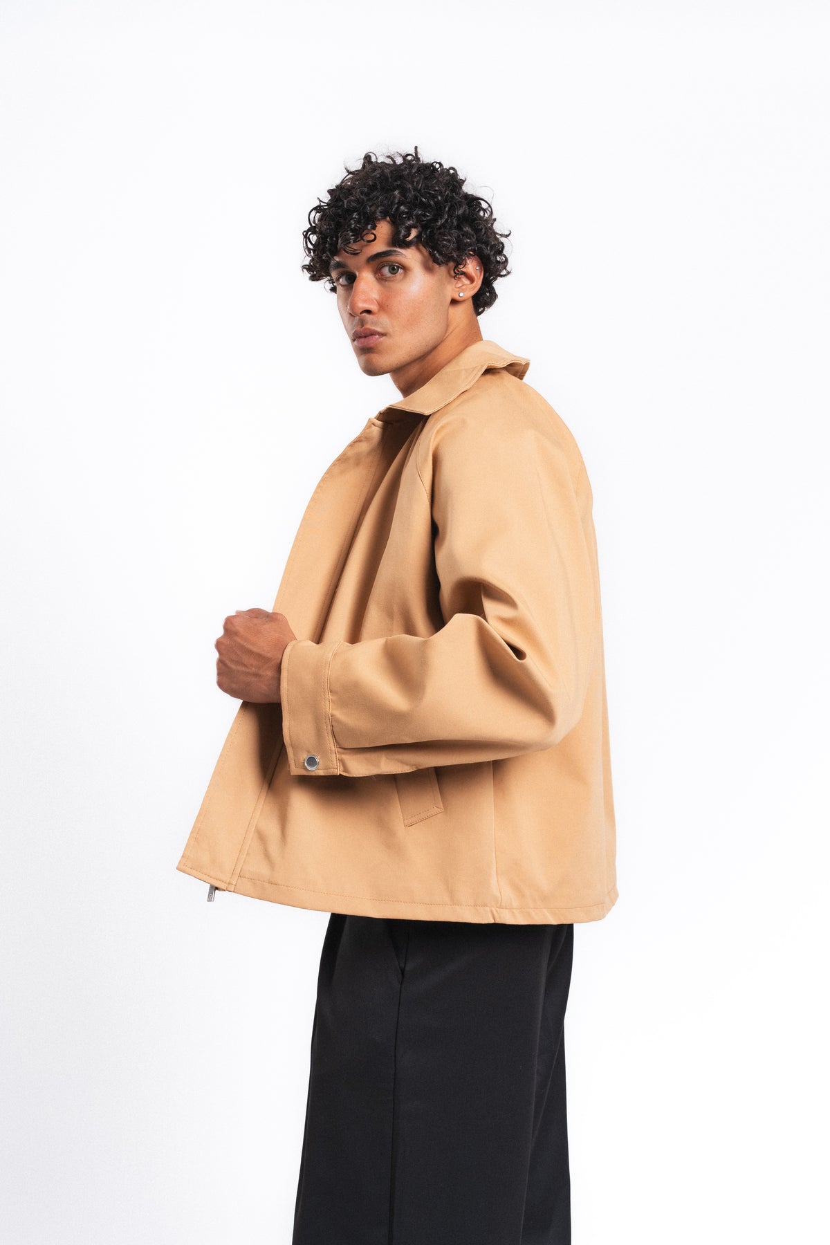 Forma Minimal Gabardin Ceket Camel