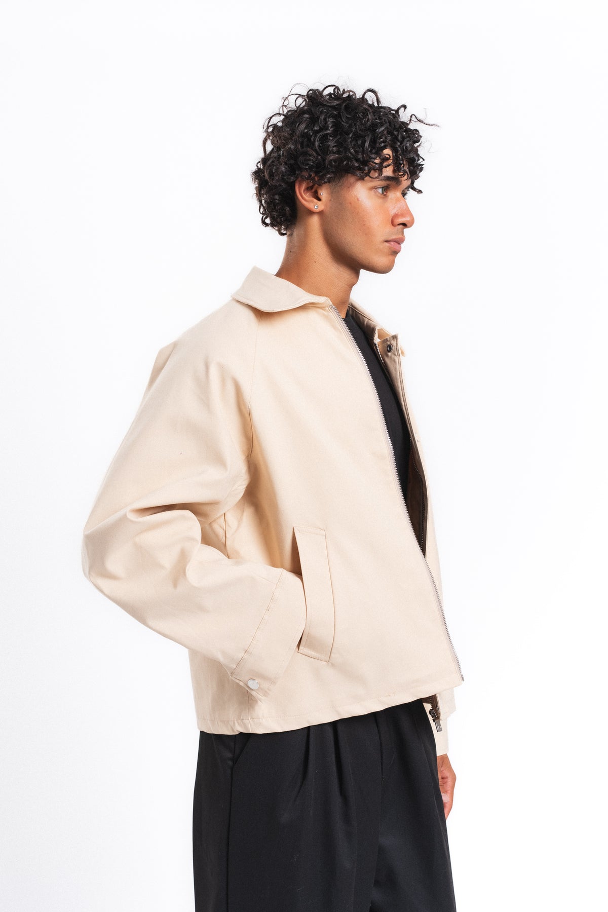 Forma Minimal Gabardin Ceket Ekru
