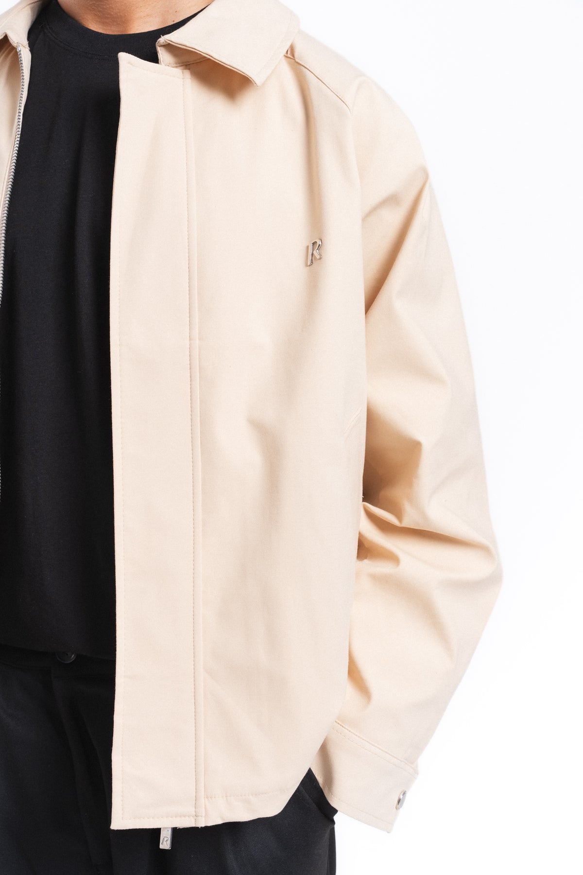 Forma Minimal Gabardin Ceket Ekru