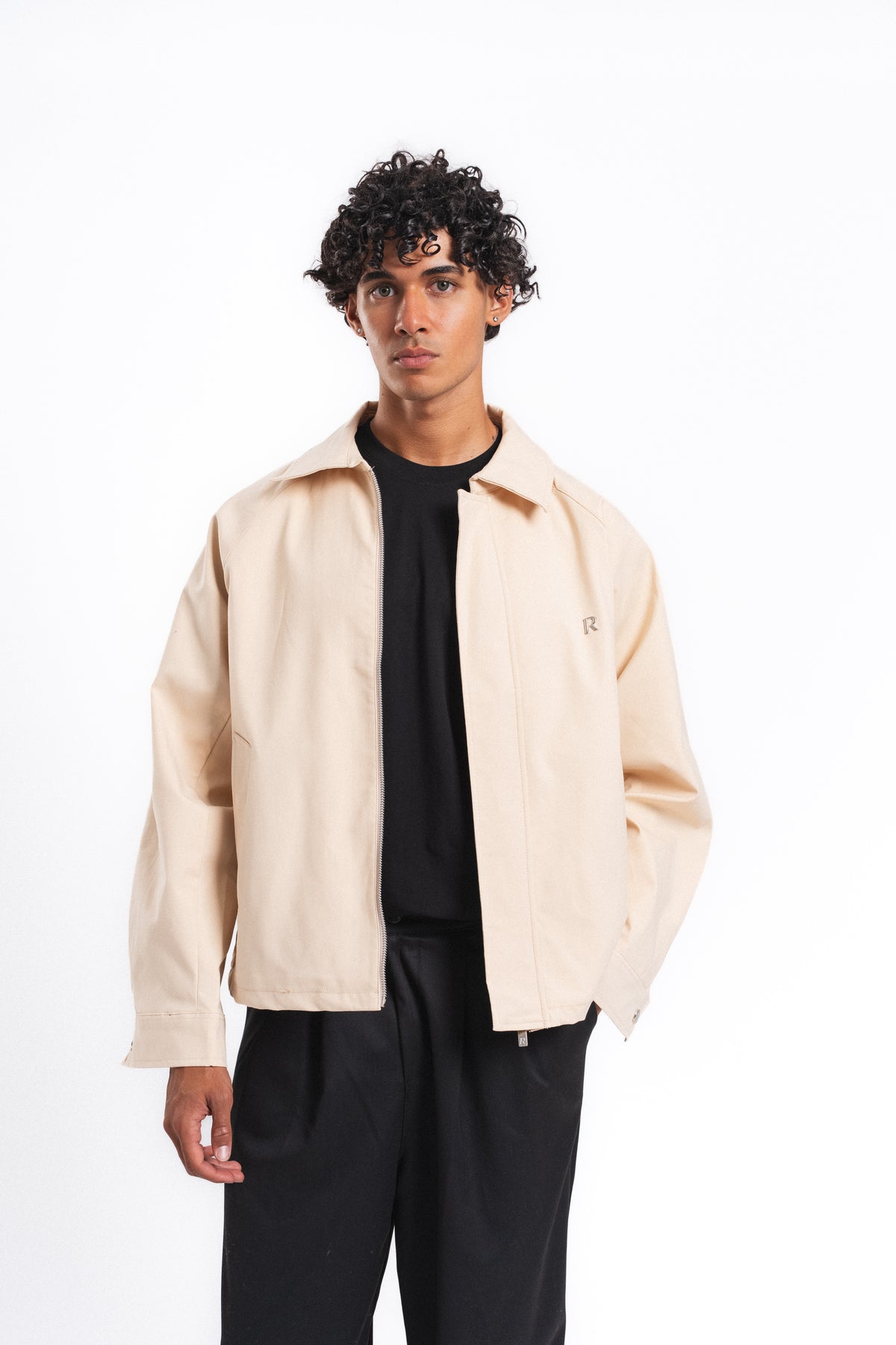 Forma Minimal Gabardin Ceket Ekru