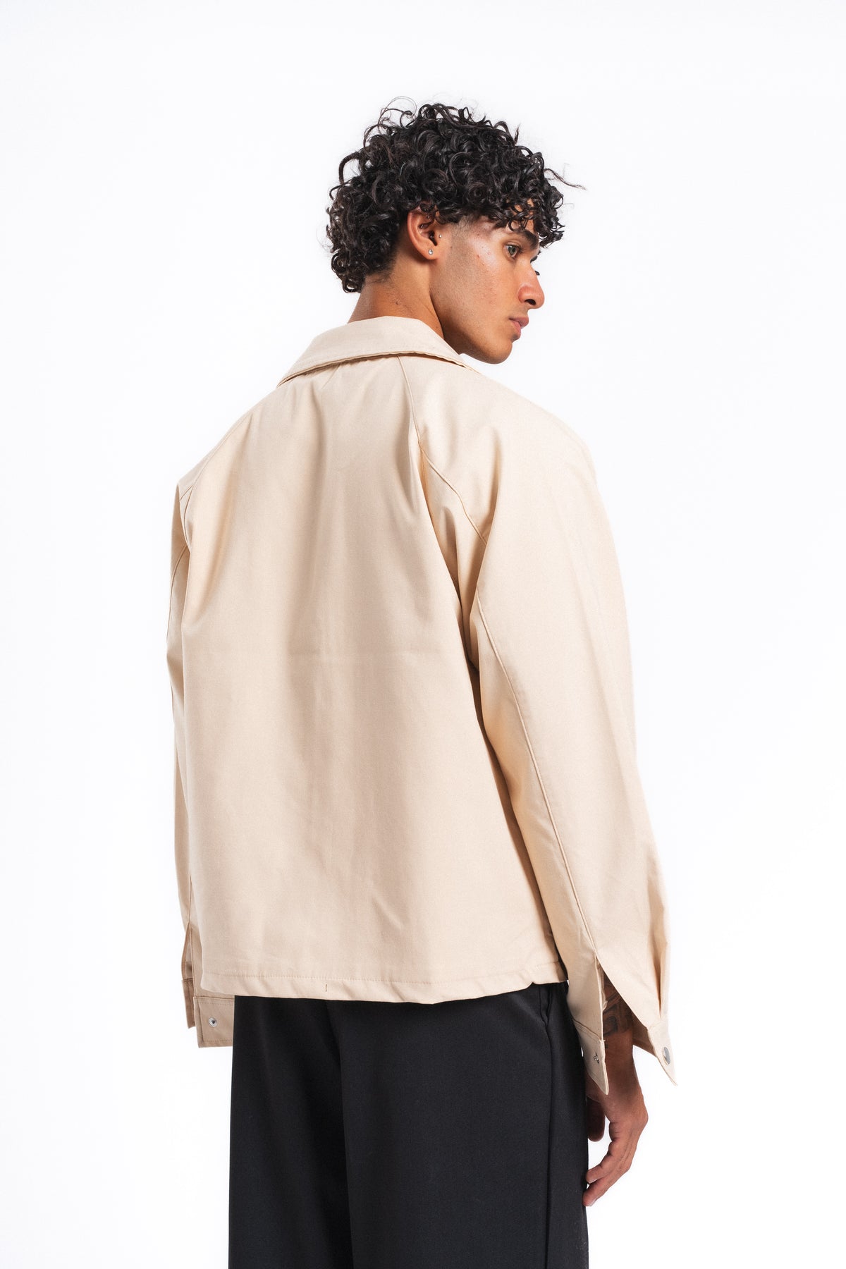 Forma Minimal Gabardin Ceket Ekru