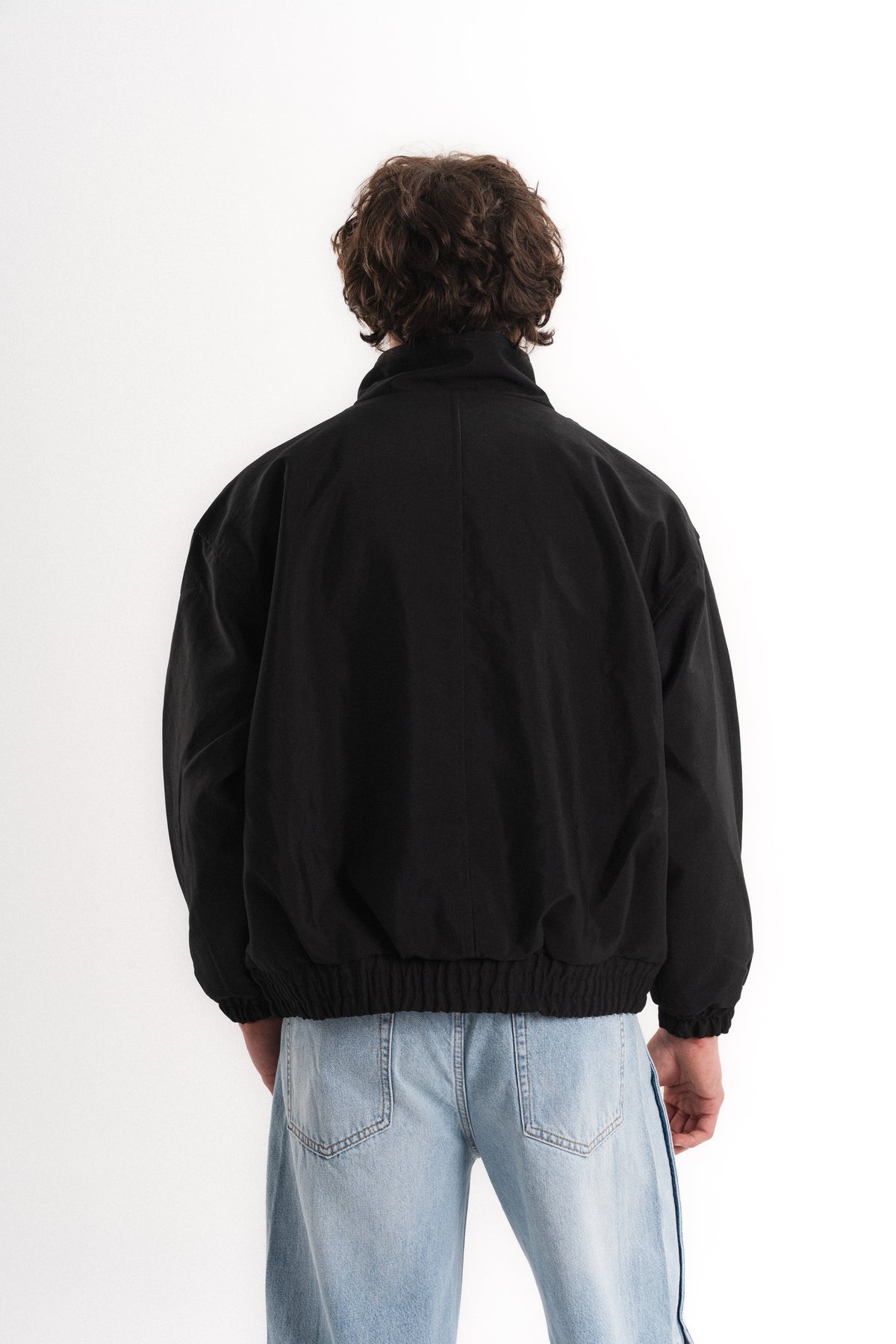Massimo Oversize Mevsimlik Mont - Siyah