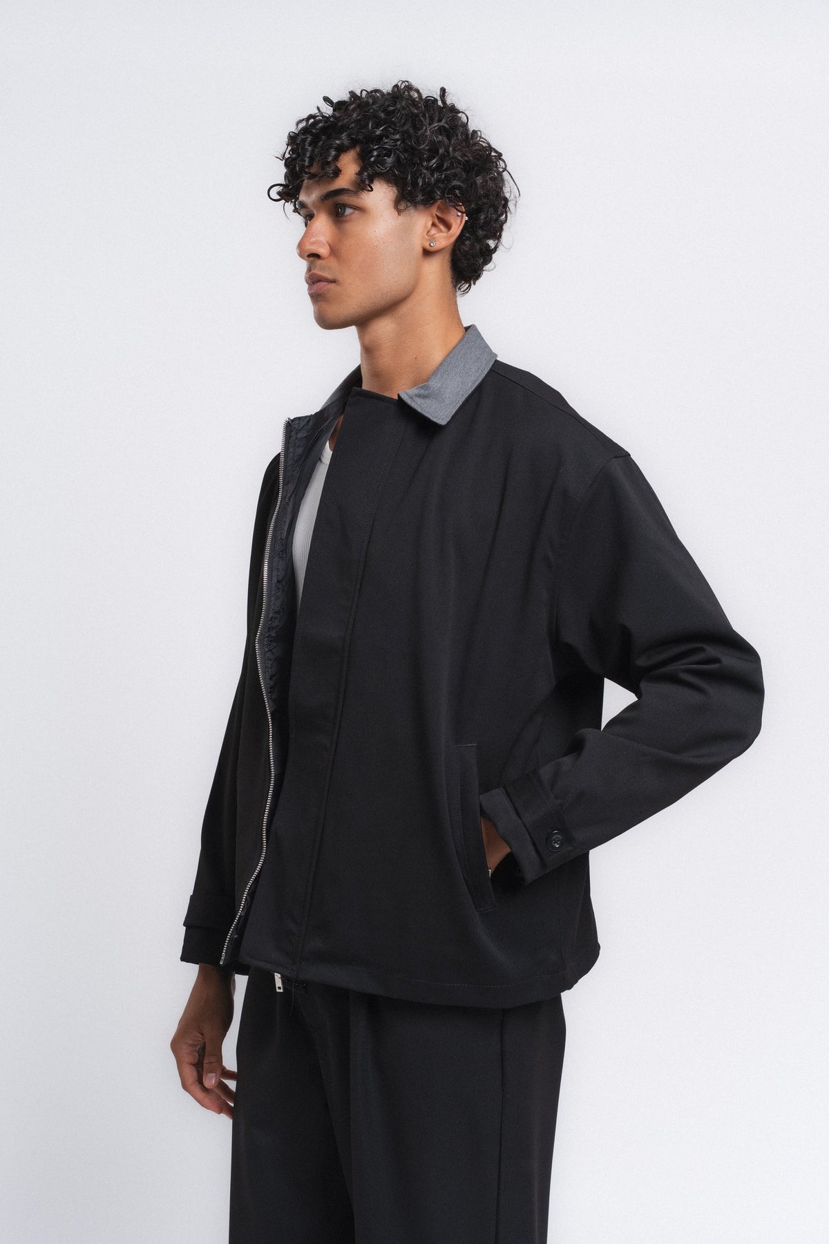 Linea Rahat Kesim Blazer Ceket Siyah ürün görseli 10