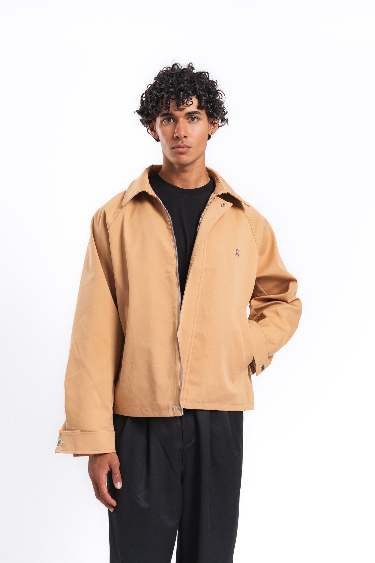 Forma Minimal Gabardin Ceket Camel