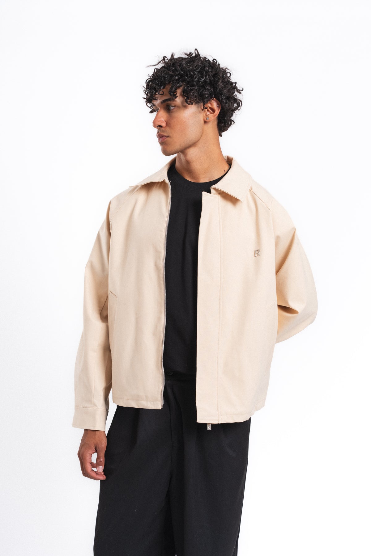 Forma Minimal Gabardin Ceket Ekru