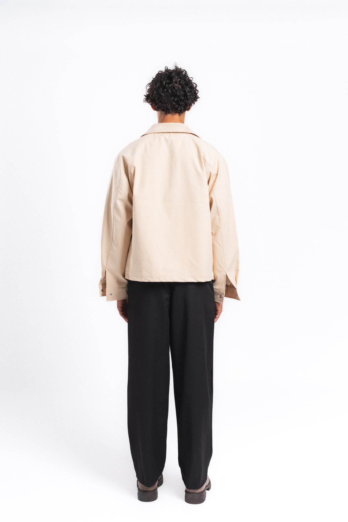 Forma Minimal Gabardin Ceket Ekru