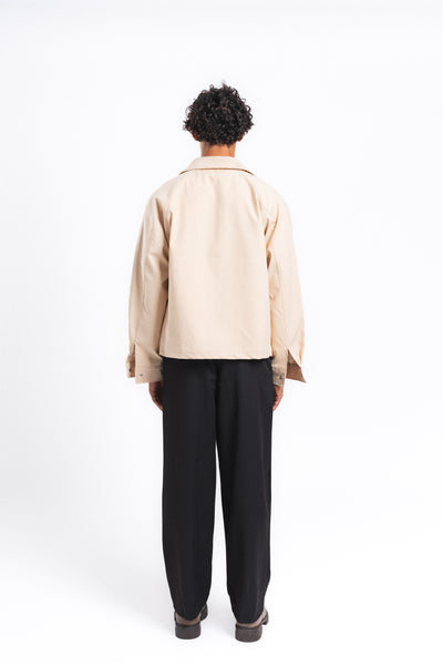 Forma Minimal Gabardin Ceket Ekru