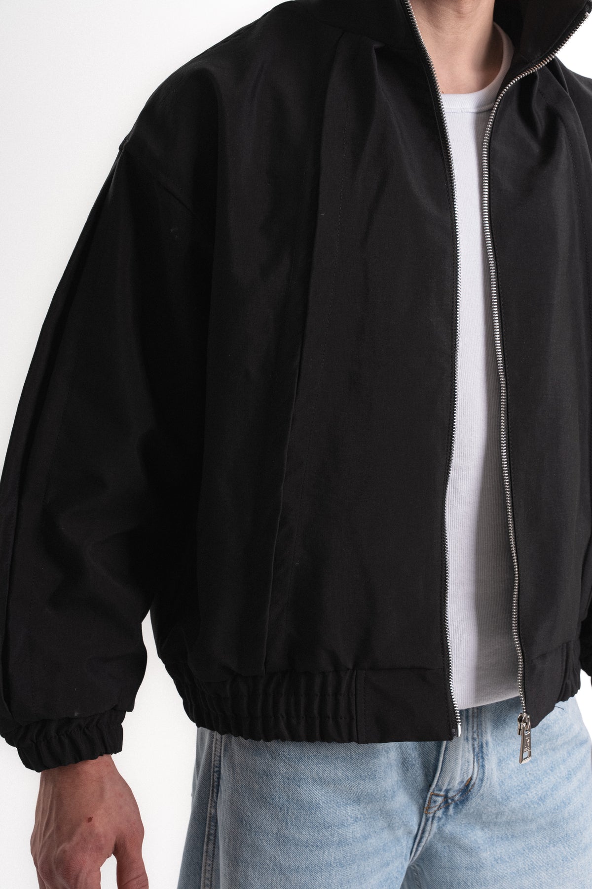 Massimo Oversize Mevsimlik Mont - Siyah