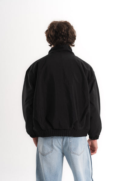 Massimo Oversize Mevsimlik Mont - Siyah