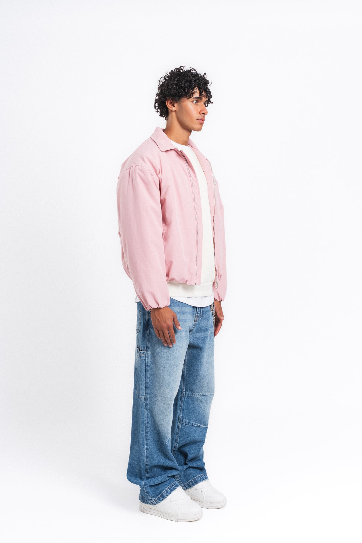 Couture Nakışlı Bomber Ceket Pembe