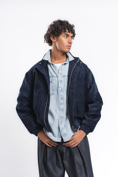 Velour Kadife Mont Lacivert ürün görseli 5
