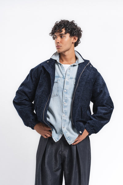 Velour Kadife Mont Lacivert ürün görseli 6
