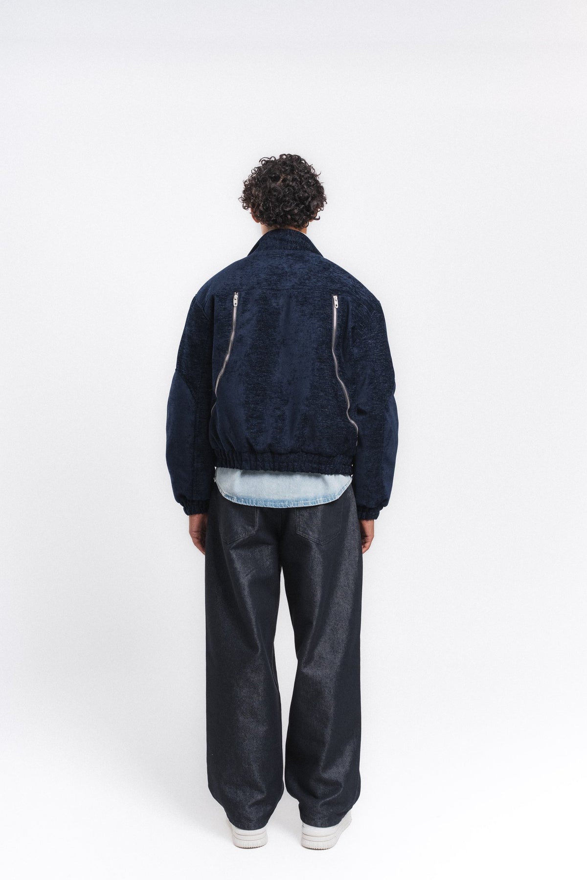 Velour Kadife Mont Lacivert ürün görseli 10