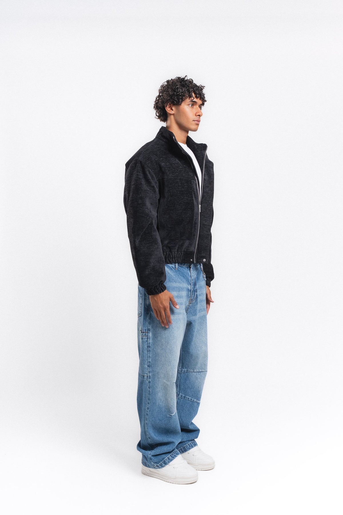 Velour Kadife Mont Siyah ürün görseli 12