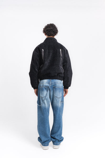 Velour Kadife Mont Siyah ürün görseli 13