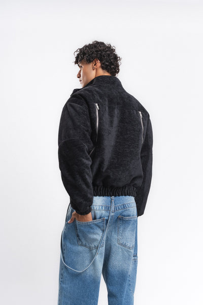 Velour Kadife Mont Siyah ürün görseli 14