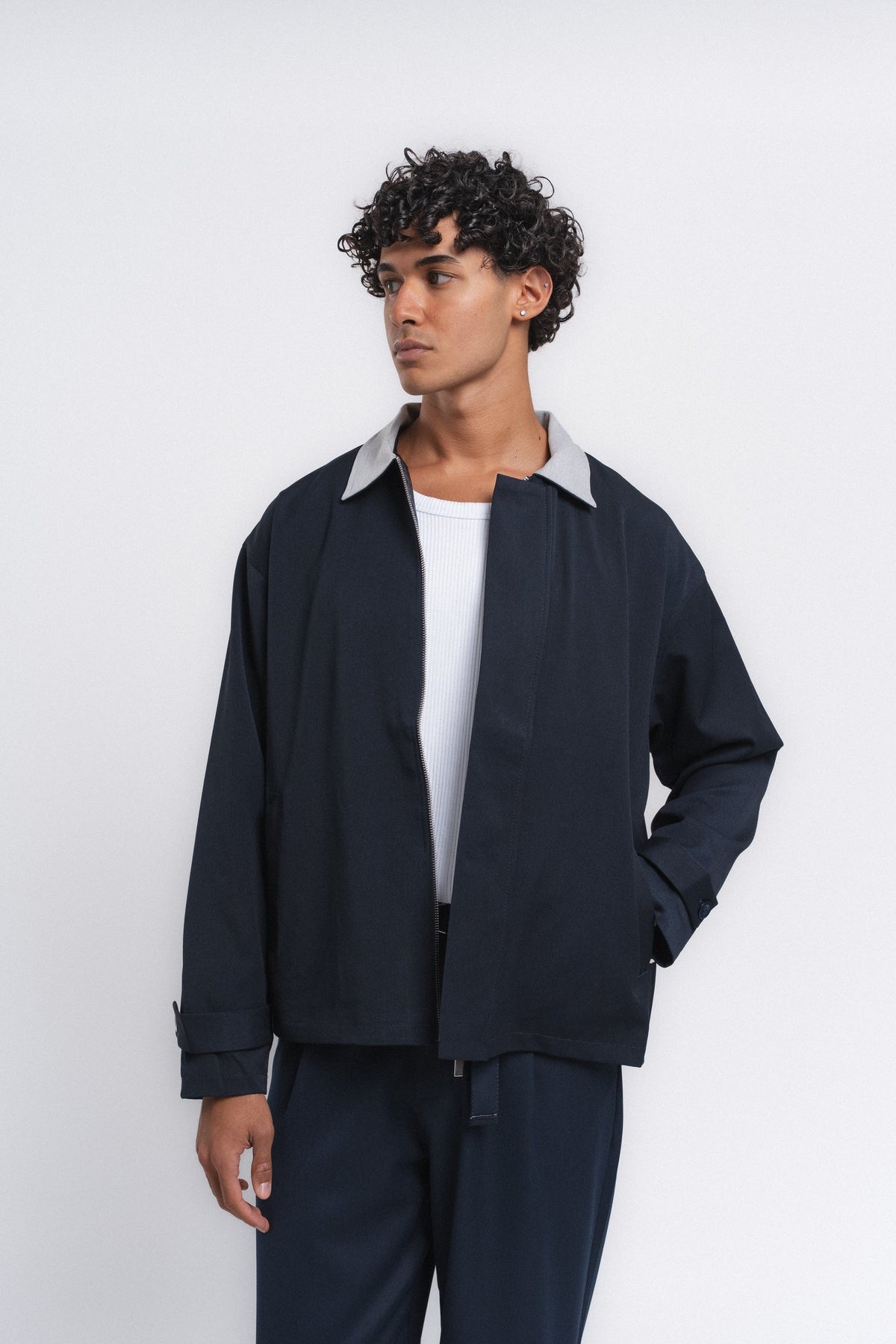 Linea Rahat Kesim Blazer Ceket Lacivert ürün görseli 6