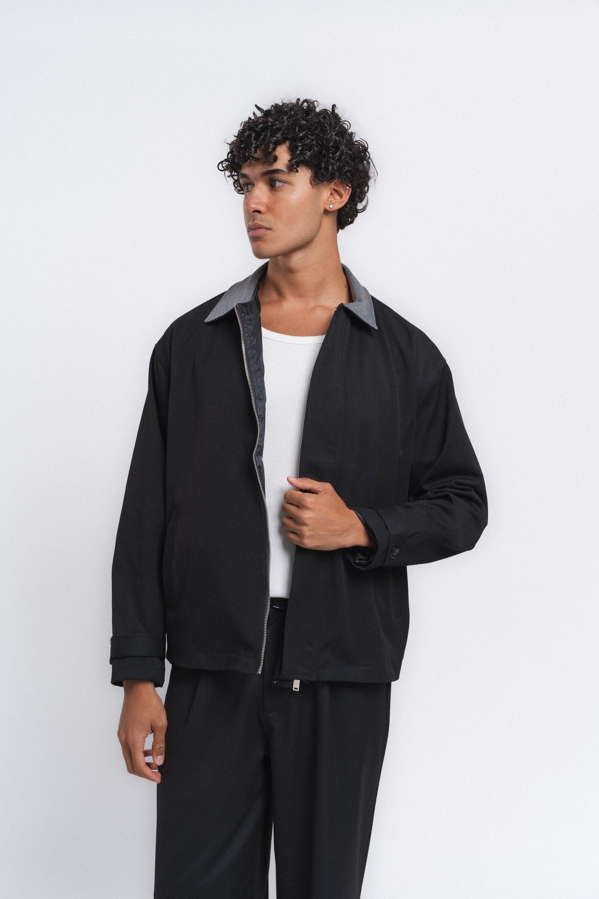 Linea Rahat Kesim Blazer Ceket Siyah ürün görseli 7