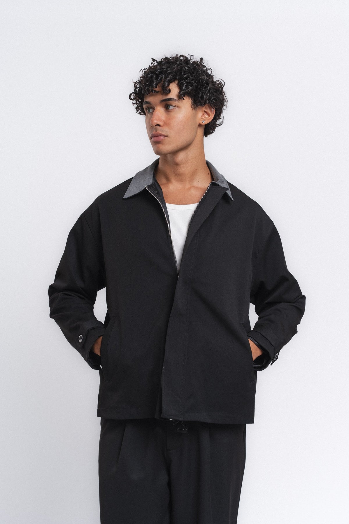 Linea Rahat Kesim Blazer Ceket Siyah ürün görseli 12