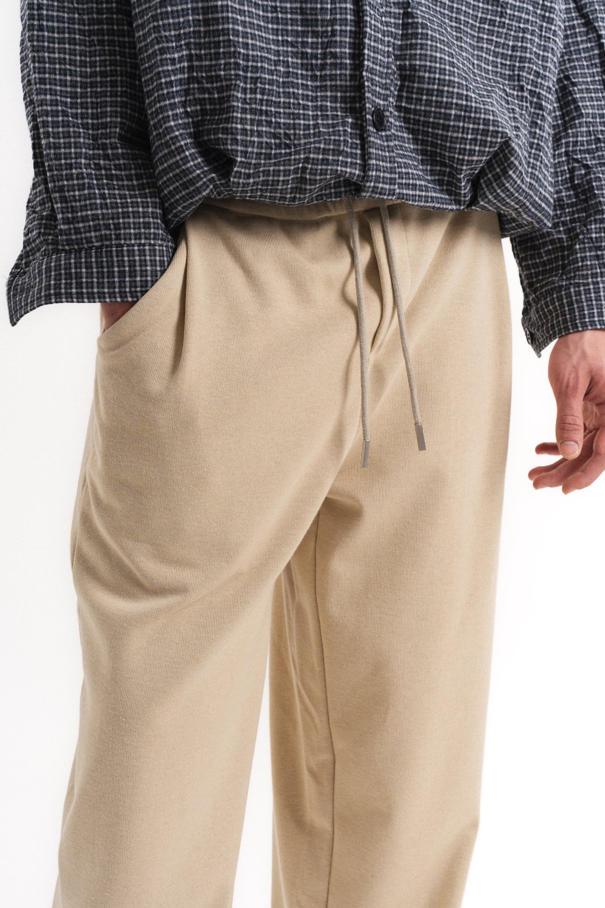 Carly Gipeli Baggy Pantolon - Bej