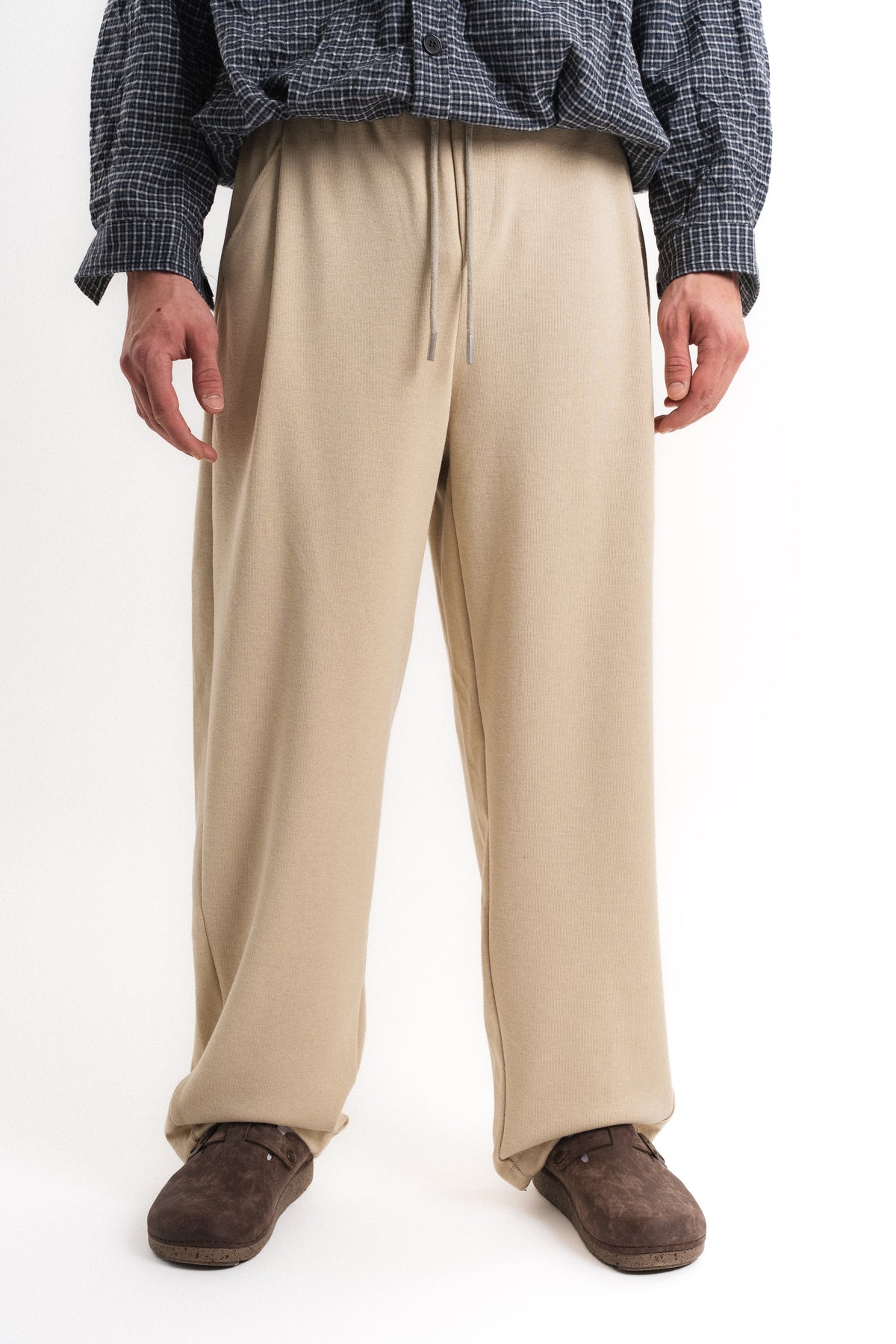 Carly Gipeli Baggy Pantolon - Bej