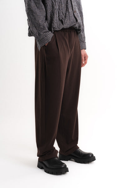 Carly Gipeli Baggy Pantolon - Kahverengi