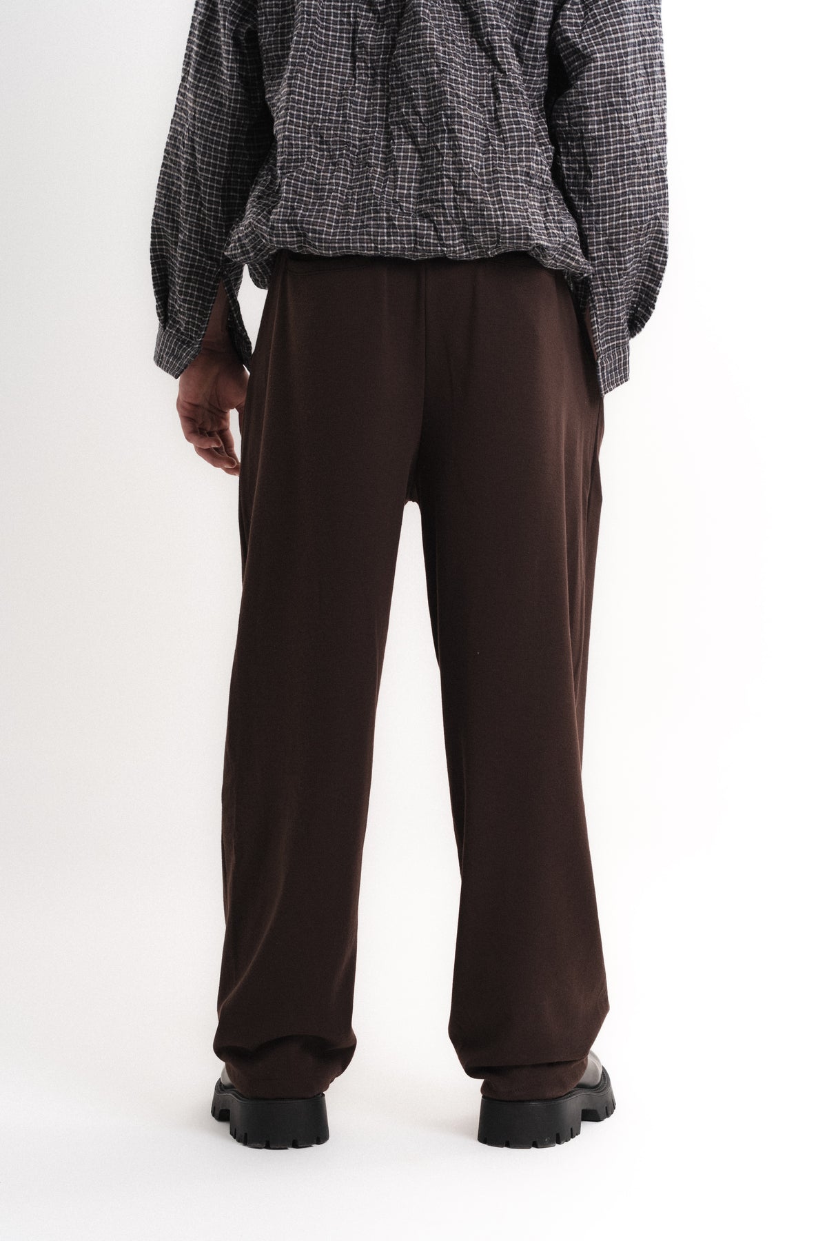 Carly Gipeli Baggy Pantolon - Kahverengi