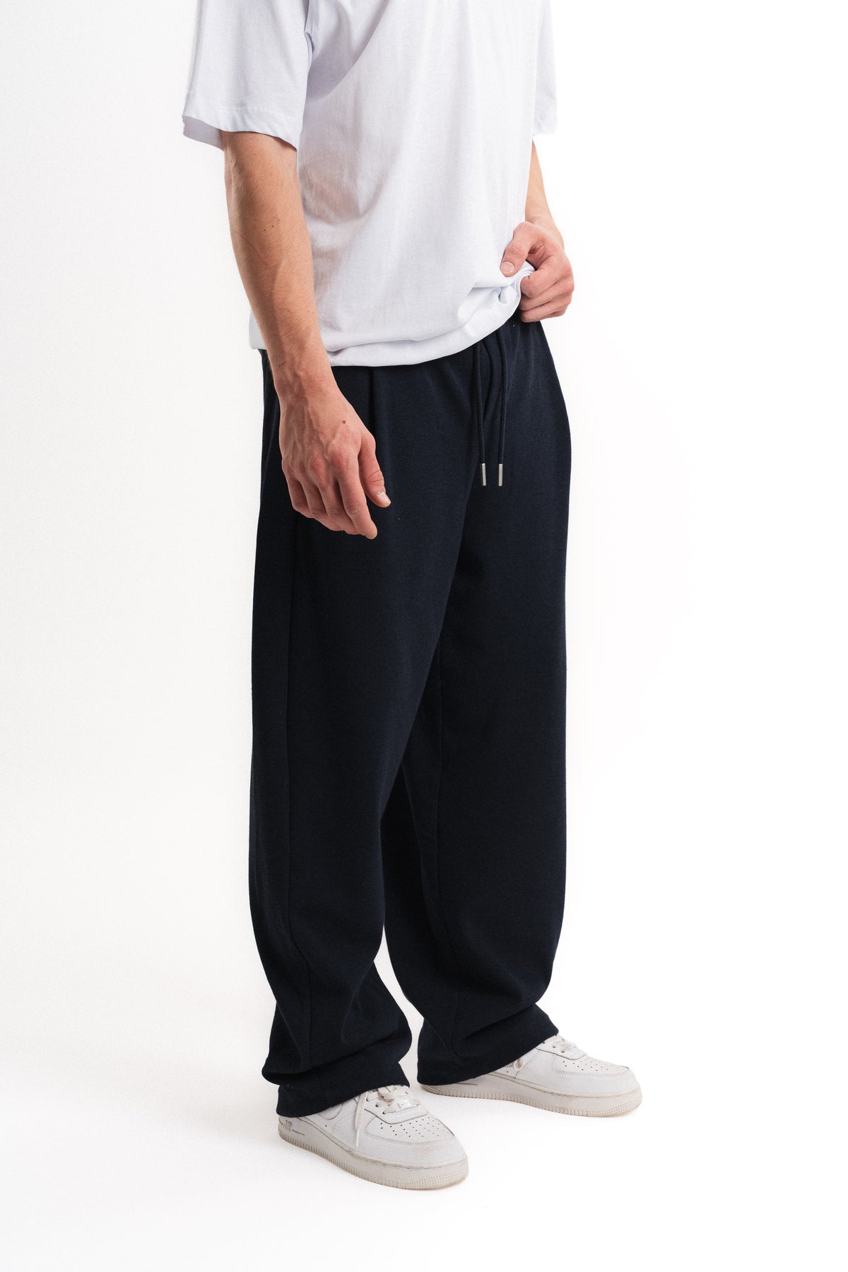 Carly Gipeli Baggy Pantolon - Siyah