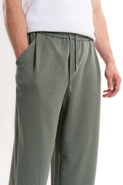 Carly Gipeli Baggy Pantolon - Yeşil