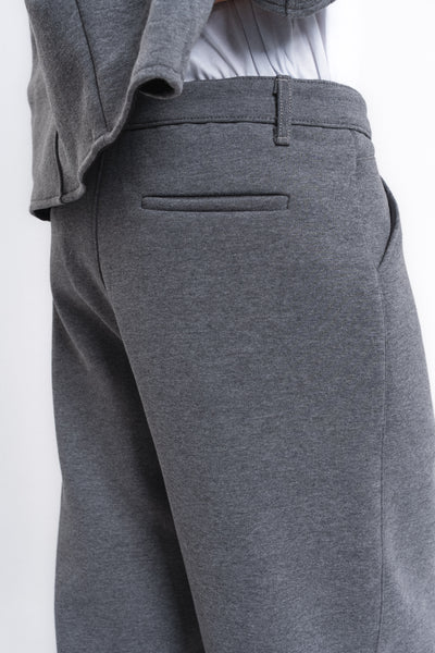Core Beli Lastikli Pensli Jogger Pantolon Antrasit