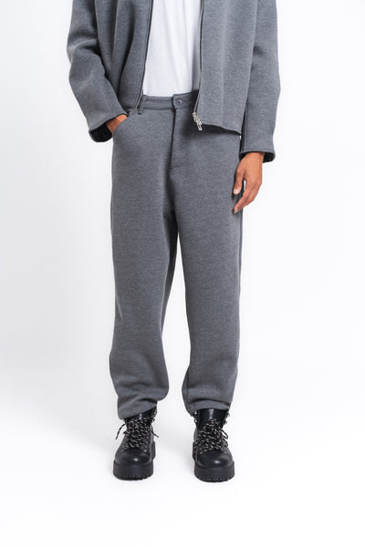 Core Beli Lastikli Pensli Jogger Pantolon Antrasit